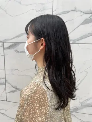 ロング カラー 韓国ヘア☁️ mitsukiのヘアスタイル
