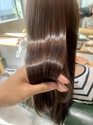 ロング カラー arts茅ヶ崎 エリアNO1髪質改善のヘアスタイル