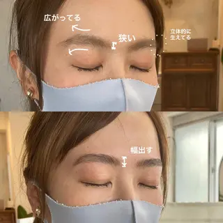 パーマ マツエク・マツパ AIRYVEIL所属・Uehara Tomomiの眉毛・アイブロウイメージ