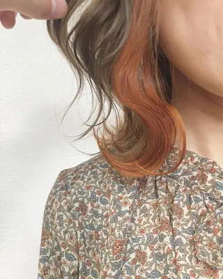 ショート カラー GiseL天神カラー 髪質改善/ブリーチのヘアスタイル