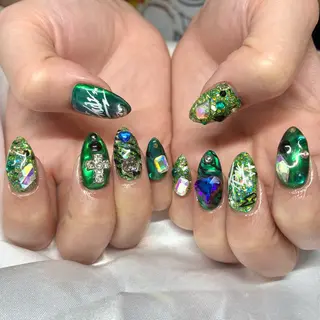 ネイル Nail ヌシん家 AKANEのネイルデザイン