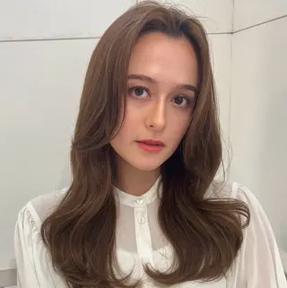 ロング カラー 女性支持率No.1ハ イトーン特化神田真志のヘアスタイル