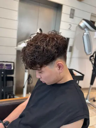 パーマ メンズ 渋谷/メンズカット ✂︎松本英朗✂︎のヘアスタイル