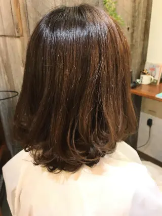 ミディアム 寺門 達也のヘアスタイル