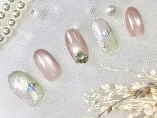 ネイル ネイルPetit Ribbonのネイルデザイン