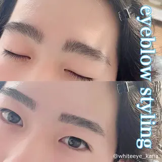 アイブロウ WHITEEYE 🤍KANAの眉毛・アイブロウイメージ