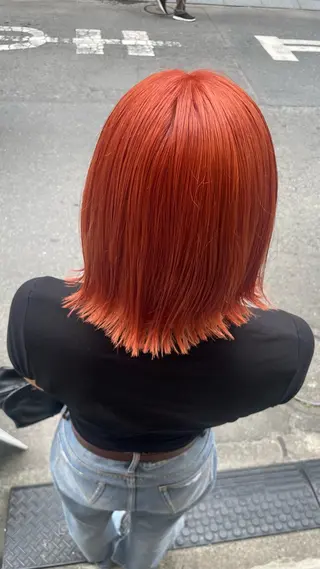 ショート youres hair 日吉所属・マホ ꕀワンホンꕀガーリーのヘアスタイル