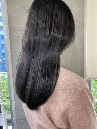 カラー レイヤー/顔周り 田山　穂波のヘアスタイル