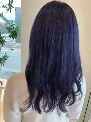 カラー 柴田 結衣のヘアスタイル