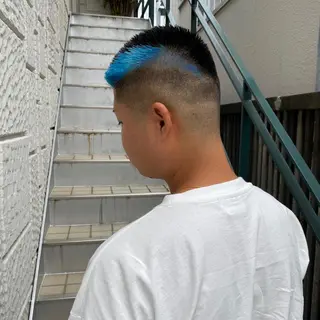 メンズ 断髪刈舞所属・大月 優汰のヘアスタイル