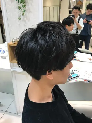 ショート パーマ メンズ 【店長】石川 【メンズ特化】のヘアスタイル