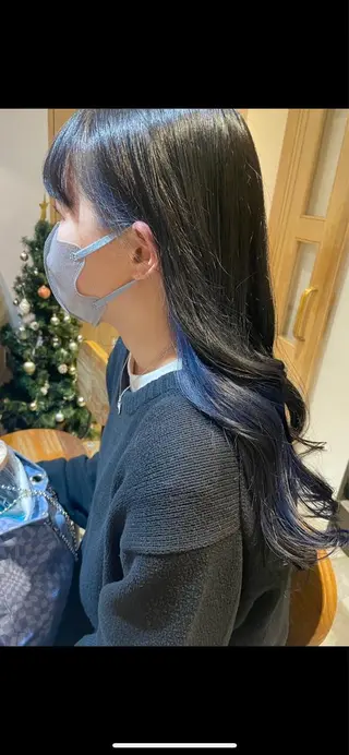 ロング カラー newi梅田🫧韓国 ヘア🫧sakiのヘアスタイル