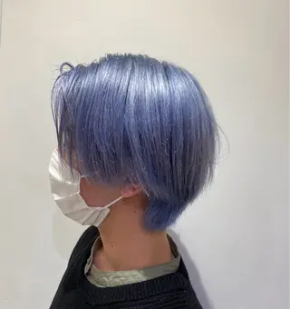 カラー 【メンズパーマ✨️ フェザーパーマ】岩城のヘアスタイル