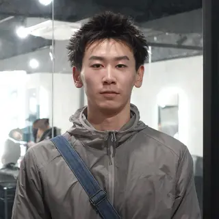 ショート カラー メンズ スパイキーショート/ 短髪/渋谷/kiyoのヘアスタイル