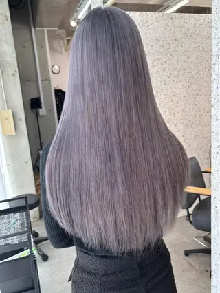ロング カラー lani hair salon所属・SHOTO ハイトー ン/デザインカラーのヘアスタイル
