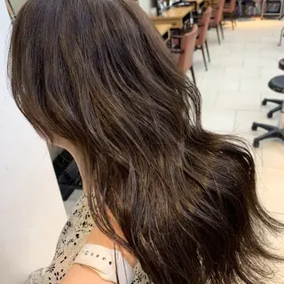 ミディアム カラー 透明感カラー/レイ ヤー/Nana🌈のヘアスタイル