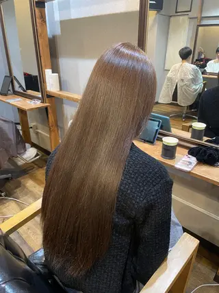 ロング カラー MIKA 💫艶透明感カラーのヘアスタイル