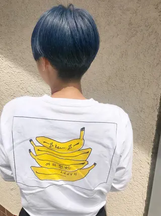 ショート カラー パーマ 🧼柴田 健太郎🧼のヘアスタイル