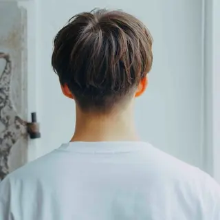 カラー パーマ メンズ ハイトーン/ボブ/ ハイライト🌱ᩚ涼介のヘアスタイル