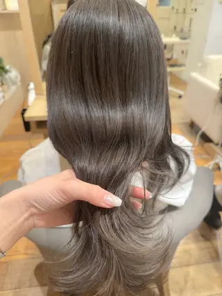 セミロング カラー 名古屋美容師/ moeのヘアスタイル