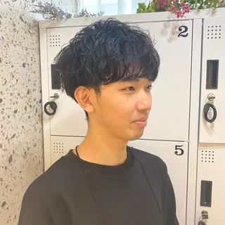 メンズ CYAN by acoron .池袋所属・メンズパーマ職人 ユキハシのヘアスタイル
