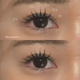 マツエク・マツパ 🎀NORA ayakaのマツエク・マツパデザイン