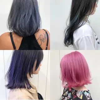 カラー ケアブリーチ 坪井佑樹のヘアスタイル