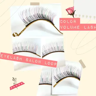 カラー メンズ マツエク・マツパ eyelash salonLoopꨄのマツエク・マツパデザイン