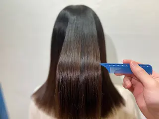 ロング カラー パーマ 髪質改善縮毛矯正× 艶髪カラー板垣智大のヘアスタイル