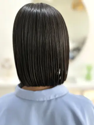 ミディアム tranq meguのヘアスタイル