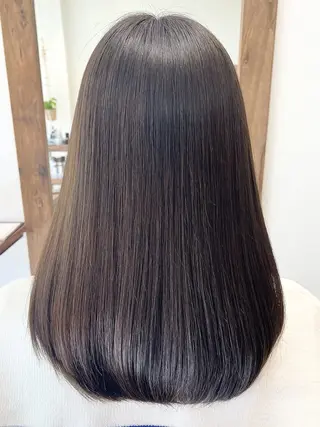 セミロング Gift.hair&spa所属・森崎 歩のヘアスタイル