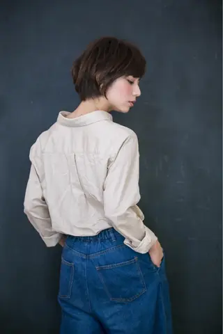 ショート 出村谷 雄太のヘアスタイル