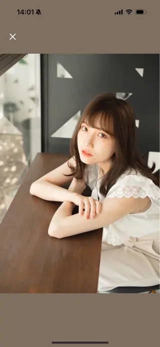 セミロング 美髪✨艶髪✨髪質改善 カラー特化❣大石優奈のヘアスタイル