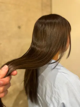 ロング Luxe所属・Luxe表参道 髪質改善　奈良のヘアスタイル