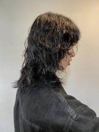 ミディアム パーマ レイヤー/パーマ /ウルフ/nabeのヘアスタイル