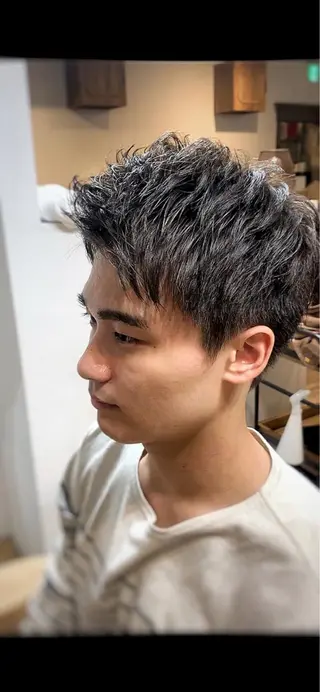 ショート メンズ メンズStylist 山根慧のヘアスタイル