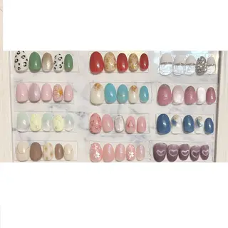 ネイル プライベートサロン マニフィークのネイルデザイン