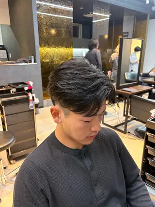 メンズ 豊洲メンズカット 宮崎大弥のヘアスタイル