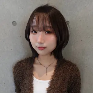 カラー タッセルボブ 美容師🫧SONAのヘアスタイル