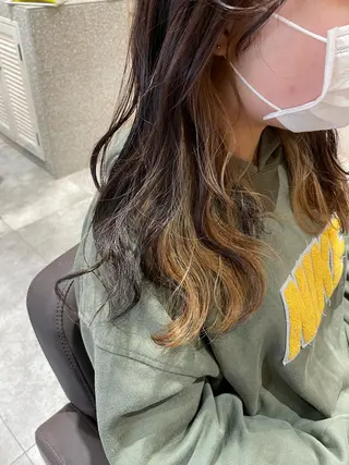 セミロング カラー 💐パーソナルカラー /市橋加菜💐のヘアスタイル