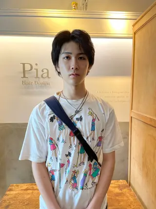 メンズ 【Pia】吉谷 翔陽/メンズパーマのヘアスタイル