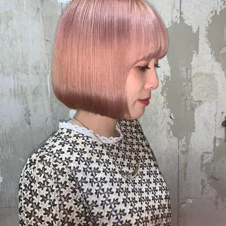 ミディアム カラー 🎀ハイトーン/レイ ヤー/Reina🎀のヘアスタイル