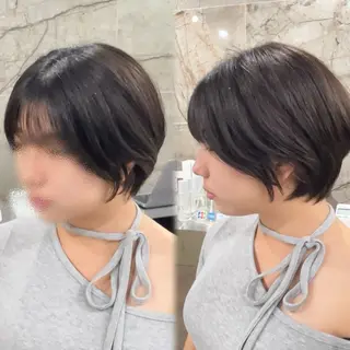 ショート D.I.E.V.A hair  錦糸町店所属・✨小顔レイヤー/ 中性ウルフ/清野龍平のヘアスタイル