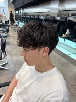パーマ メンズ fifth 桐山 蒼史のヘアスタイル