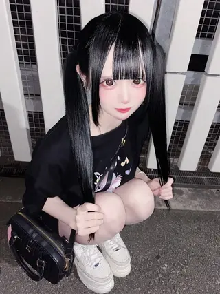 ロング カラー ハイトーンエクステ 🎩カズキ🎩のヘアスタイル