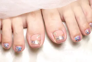 ネイル Lulu nail salon 南堀江店所属・西村 あやかのネイルデザイン