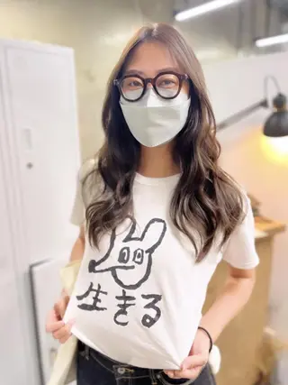 セミロング アイブロウ マツエク・マツパ ネイル パーマ カラー yelm ［official］のヘアスタイル