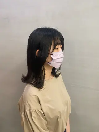 ミディアム ♡ハッシュカット/ レイヤー/yucoのヘアスタイル