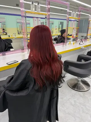 ロング カラー ヘアアレンジ 🎀Girly艶髪カ ラー🎀Harukaのヘアスタイル