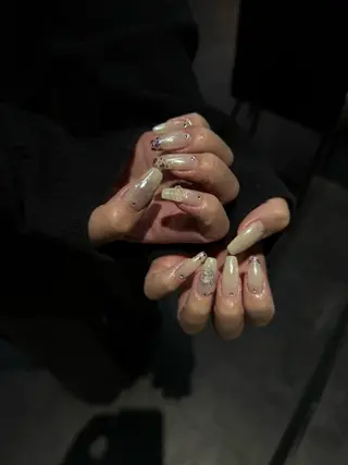 ネイル GRANDE大須 Cecil💜のネイルデザイン